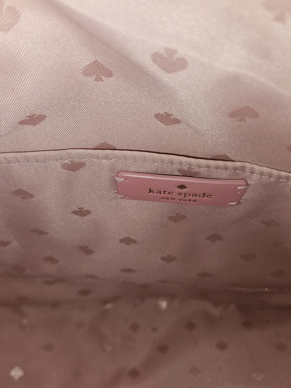 kate spade Pink Glitter-Trim Tote